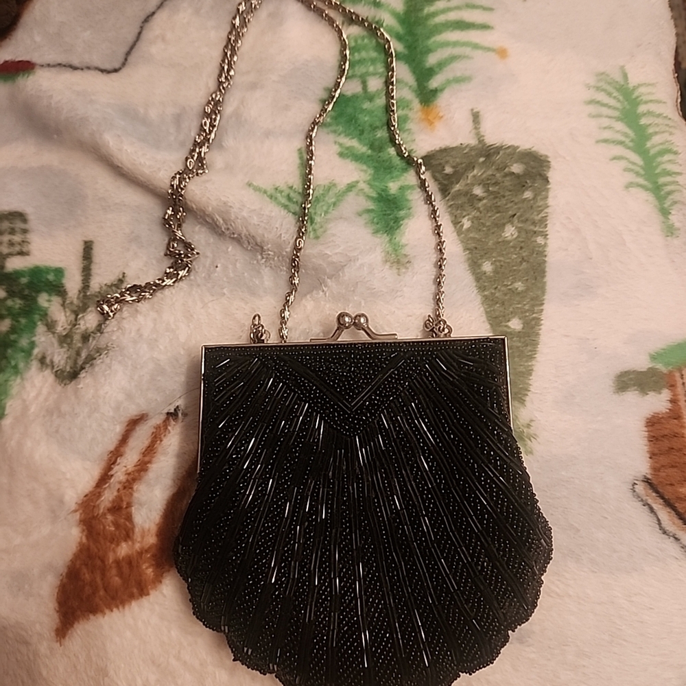 Elegant Black Evening Clutch